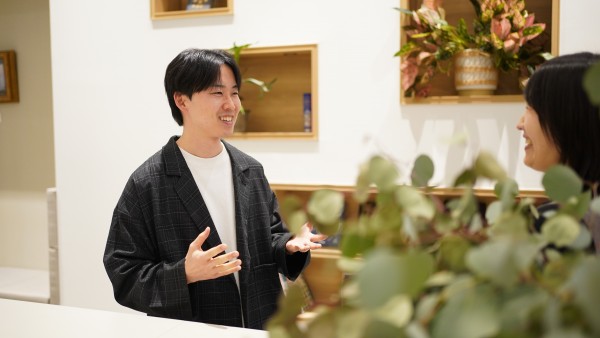 インタビュー風景１